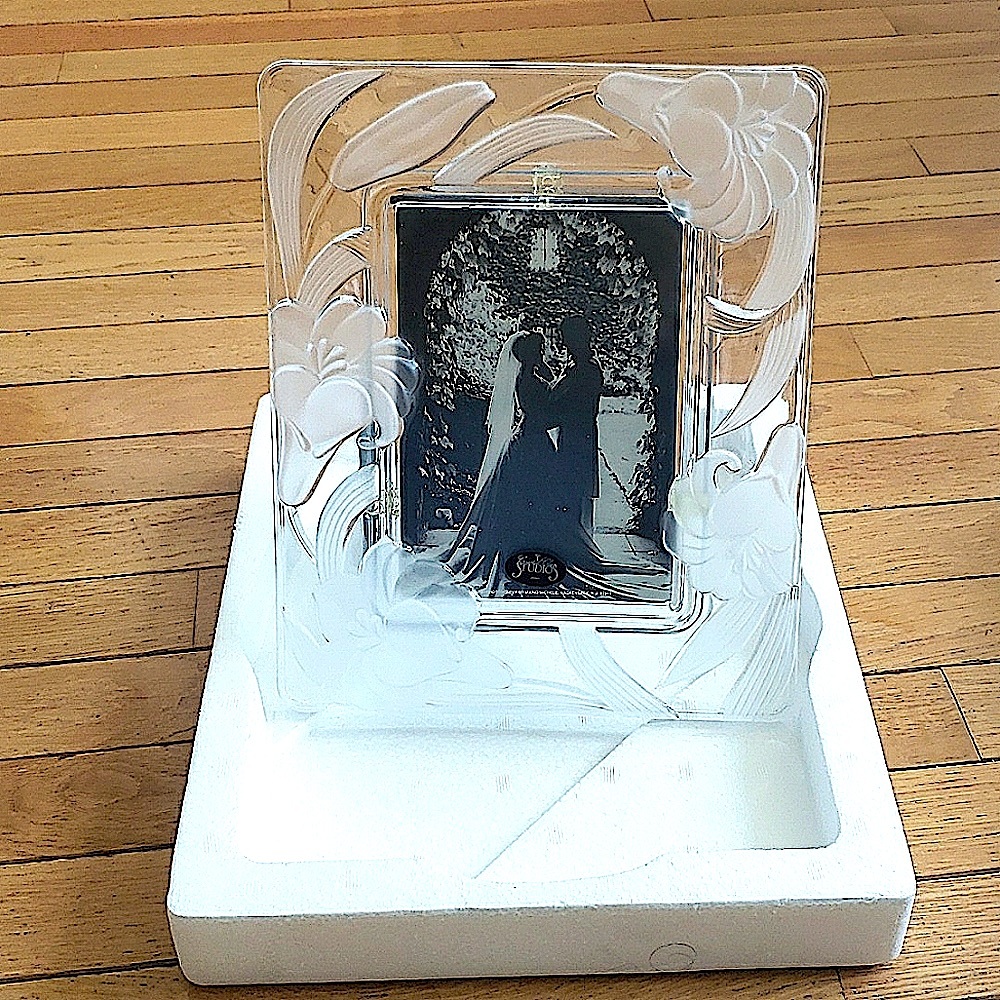 Crystal clear signatures photo frame